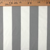 Outdoor Traité Teflon Rayures Gris Anti Tâches - Maison Klem