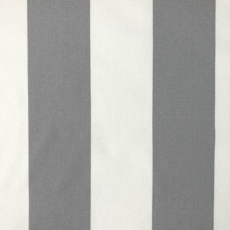 Outdoor Traité Teflon Rayures Gris Anti Tâches - Maison Klem