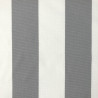 Outdoor Traité Teflon Rayures Gris Anti Tâches - Maison Klem