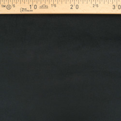Velours Lisse Epais Noir - Maison Klem