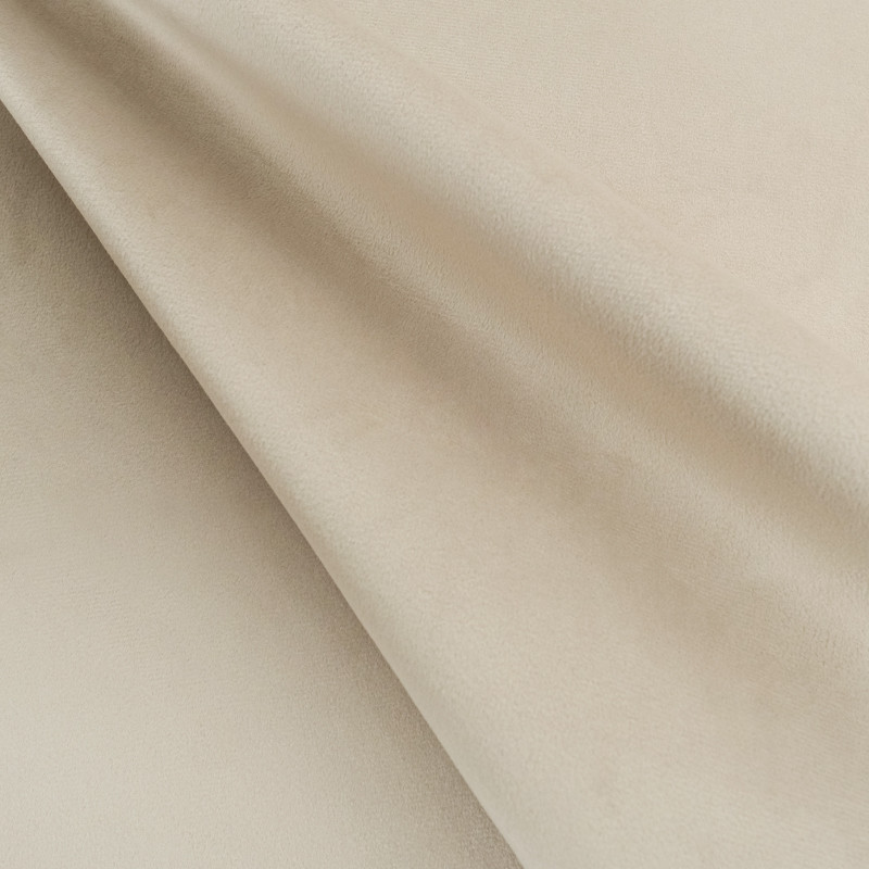 Velours Lisse Epais Beige - Maison Klem