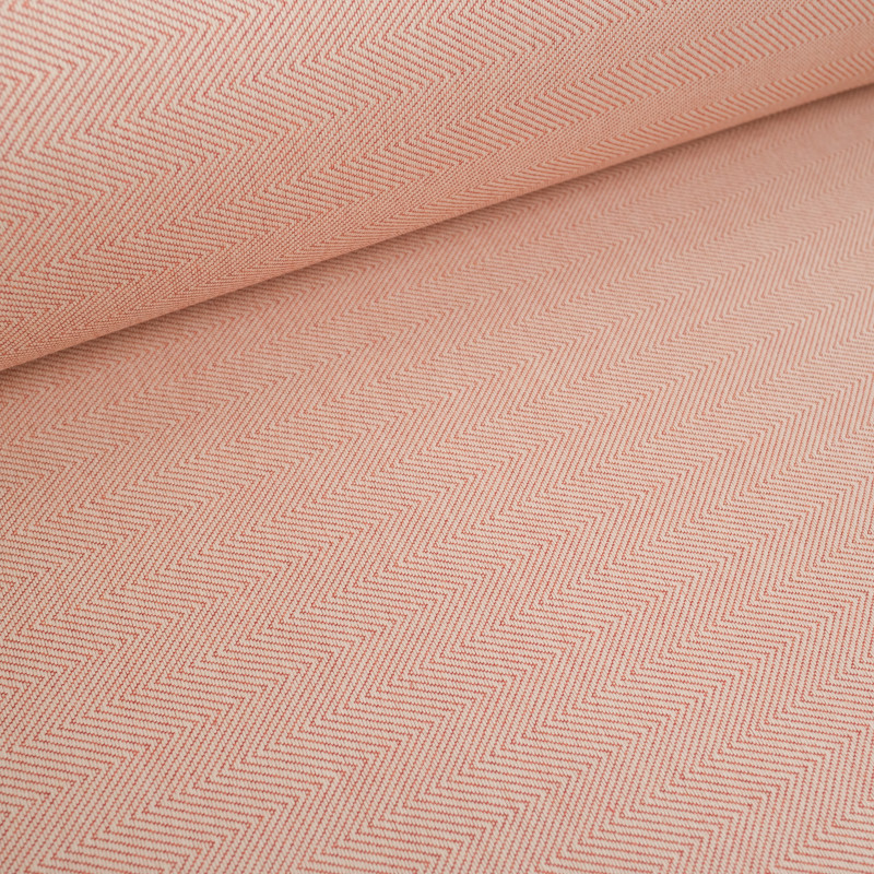 Outdoor Motif Chevron Terracotta - Maison Klem