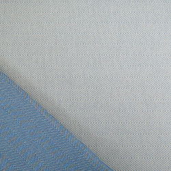 Outdoor Motif Chevron Bleu - Maison Klem