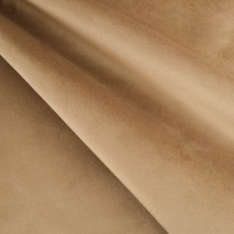 Velours Lisse Epais Tabac - Maison Klem