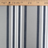 Outdoor Rayures Bleues Et Grises Cancale - Maison Klem
