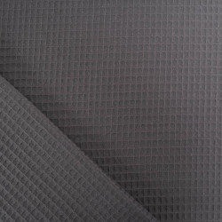 Storm Waffle Fabric - Maison Klem