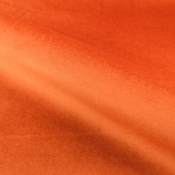 Velours Lisse Epais Rouille - Maison Klem
