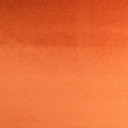 Velours Lisse Epais Rouille Elise - Maison Klem