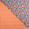 Matelassé Coton Double Face Délice Corail - Maison Klem