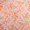 Matelassé Coton Double Face Petites Fleurs Rose - Maison Klem