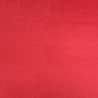 Velours Lisse Epais Rouge Foncé Elise - Maison Klem