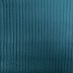 Tissu Velours Côtelé Coton Paon Basile - Maison Klem