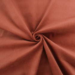 Tissu Velours Côtelé Stretch Sienne Mira - Maison Klem