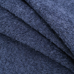 Tissu Bouclettes Angèle - Bleu Intense - Maison Klem