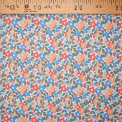 Tissu Coton Fleuri Délice - Maison Klem