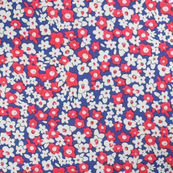 Popeline de Coton Fleurie Monica - Maison Klem