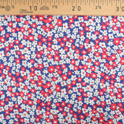 Popeline de Coton Fleurie Monica - Maison Klem