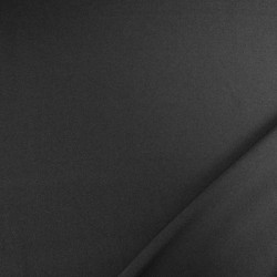 Tissu Crêpe Lourd Noir - Sofia - Maison Klem