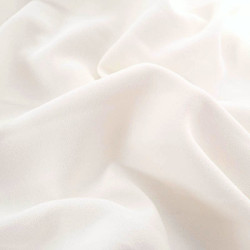 Tissu  Crêpe Lourd Ecru - Sofia - Maison Klem