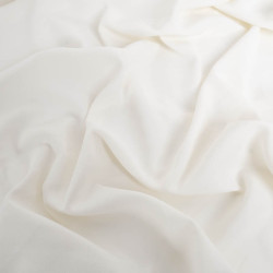 Tissu  Crêpe Lourd Ecru - Sofia - Maison Klem
