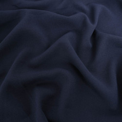 Tissu  Crêpe Lourd Navy - Sofia - Maison Klem