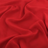 Tissu Crêpe Lourd Rouge - Sofia - Maison Klem