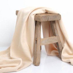 Tissu Crêpe Lourd Nude - Sofia - Maison Klem