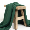Tissu Crêpe Lourd Vert Forêt - Sofia - Maison Klem