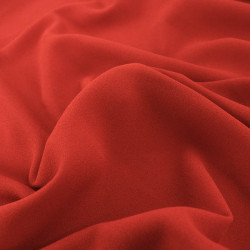 Tissu Crêpe Lourd Terracotta - Sofia - Maison Klem