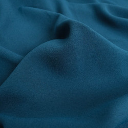 Tissu Crêpe Lourd Paon - Sofia - Maison Klem