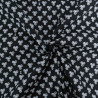 Coton Imprimé Bretagne Triskèle Fond Noir - Maison Klem
