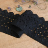 Galon Broderie Anglaise Noir - Eleanor - Maison Klem