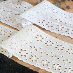 Galon Broderie Anglaise - Daphné - Maison Klem