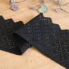 Galon Broderie Anglaise Noir - Victoria - Maison Klem