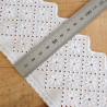 Galon Broderie Anglaise Blanc - Victoria - Maison Klem