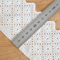 Galon Broderie Anglaise Ecru - Victoria - Maison Klem