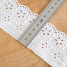 Galon Broderie Anglaise Blanc - Lily - Maison Klem