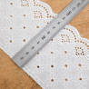 Galon Broderie Anglaise Blanc - Eloise - Maison Klem