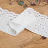 Galon Broderie Anglaise Blanc - Eloise - Maison Klem