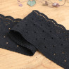 Galon Broderie Anglaise Noir - Eloise - Maison Klem