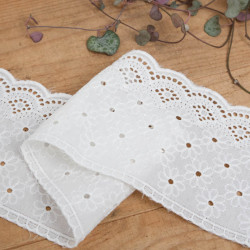 Galon Broderie Anglaise Ecru - Eloise - Maison Klem
