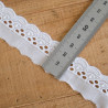 Galon Broderie Anglaise Blanc - Grace - Maison Klem