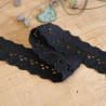 Galon Broderie Anglaise Noir - Grace - Maison Klem