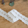 Galon Broderie Anglaise Ecru - Grace - Maison Klem