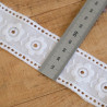 Galon Broderie Anglaise Blanc - Penelope - Maison Klem