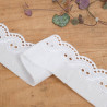 Galon Broderie Anglaise Blanc - Franscesca - Maison Klem