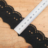 Galon Broderie Anglaise Noir - Franscesca - Maison Klem