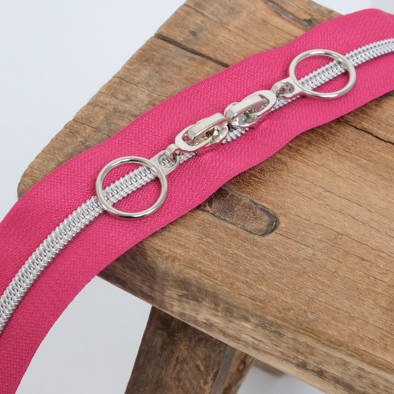 Fermeture En Nylon Double Curseur 40CM - Maison Klem