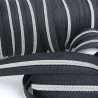 Fermeture Au Mètre Noire Argent 3mm - Maison Klem