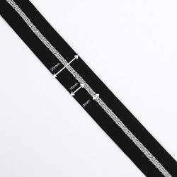 Fermeture En Nylon Double Curseur 40CM - Maison Klem